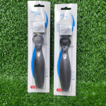 Iron foot scrapper with razor